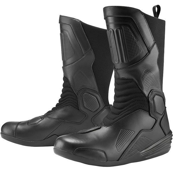 icon boots leather 1000 joker wp black