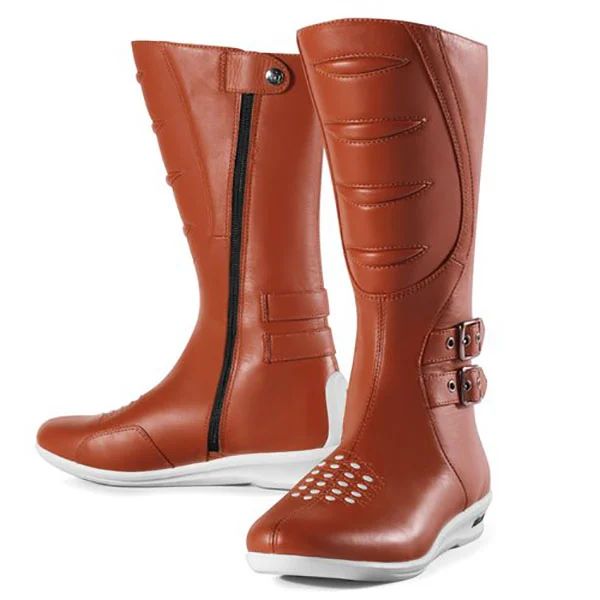 icon ladies boot sacred tall brown